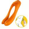 Näpuvibraator Satisfyer Candy Cane oranž