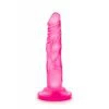 Naturaalse välimusega roosa dildo 5″