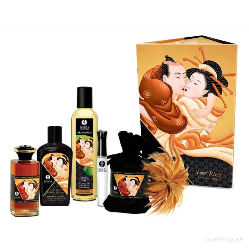 Naudingute komplekt paaridele Shunga Sweet Kisses