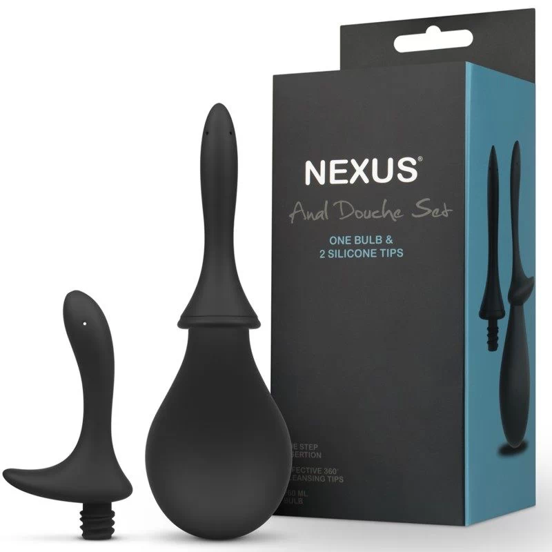 Nexus - Douche Set Anal Douche 260 ml with Two Sillicone Nozzles - Image 6