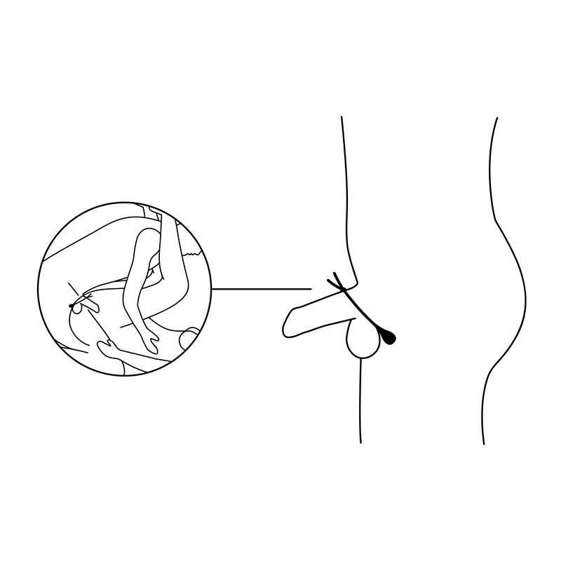 Nexus - Forge Vibrating Adjustable Lasso Silicone Cock Ring Black - Image 8