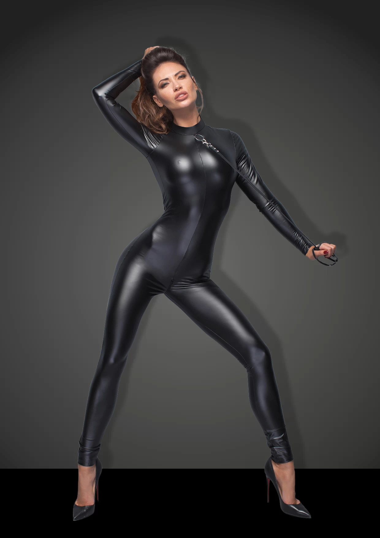 Noir B#tch catsuit F162