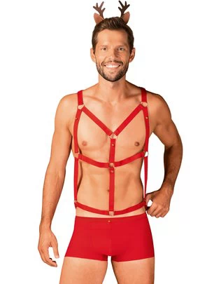 Obsessive Mr. Reindy Santa Claus's Reindeer Erotic Costume