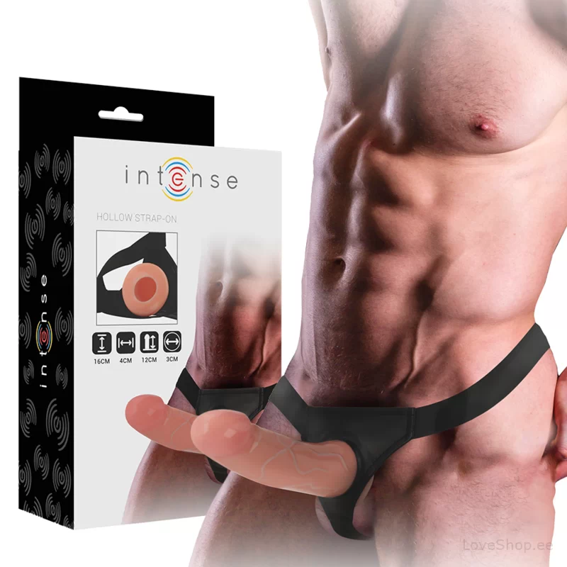 Õõnes strap-on Intense (16x4cm)