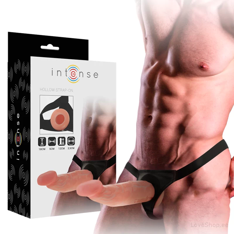 Õõnes strap-on Intense (18x5cm)