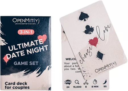 OpenMity 3-in-1 Ultimate Date Night kaardimäng
