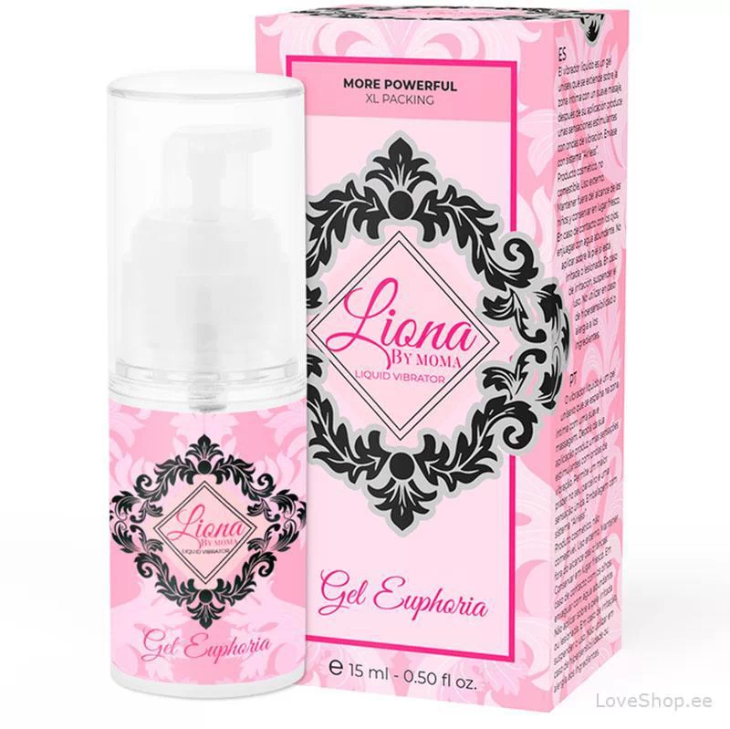 Orgasmigeel paaridele Liona Euphoria (vedel vibraator, 6-15ml)