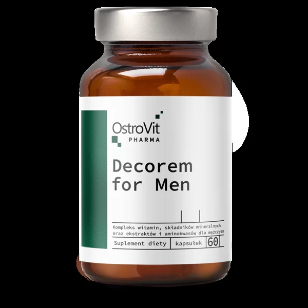 OstroVit Pharma Decorem For Men, kõik vajalik ühes 60kps