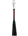 Ouch! flogger with embossed burgundy handle