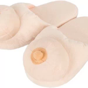 OV plush boob slippers