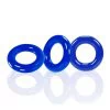 Oxballs – Willy Rings 3-pack Cockrings Police Blue