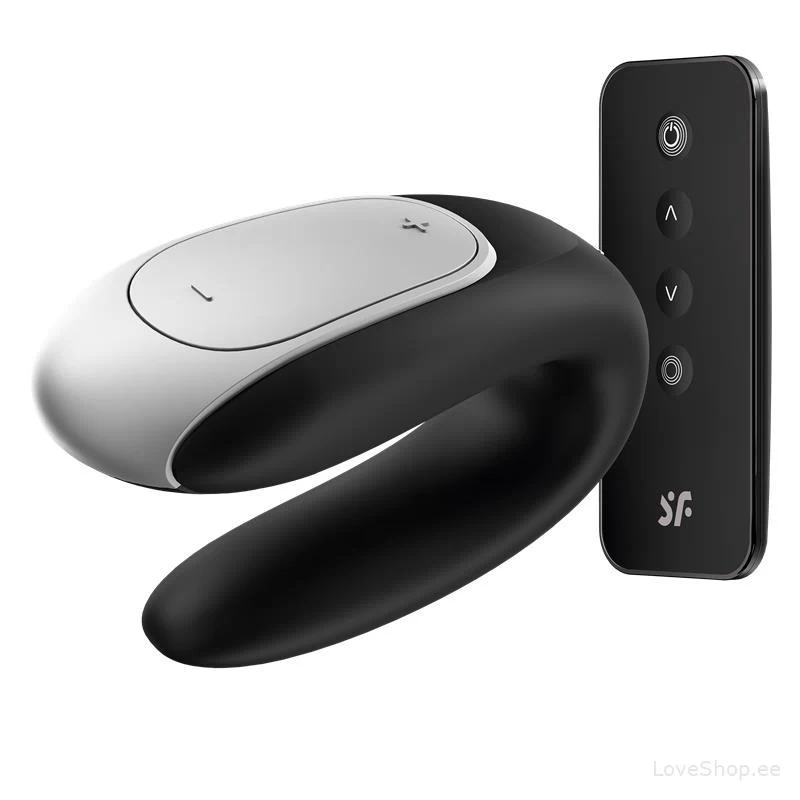 Paaride vibraator Satisfyer Double Fun (must)