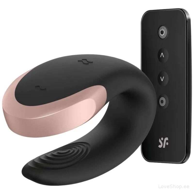 Paaride vibraator Satisfyer Double Love (must)