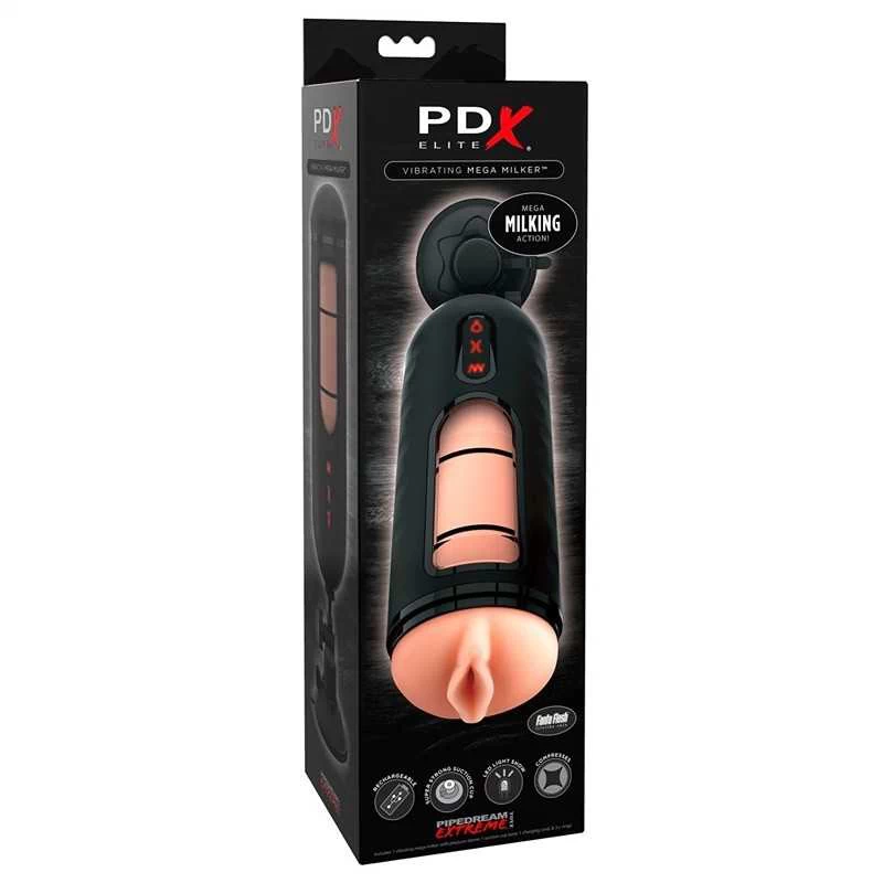 PDX Elite - Elite Vibrating Mega Milker Vibreeriv Masturbaator - Image 6