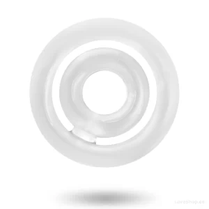 Peenise- ja munandirõngas Addicted Toys (valged)