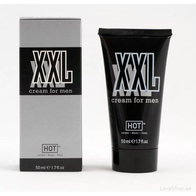 Peenise suurendamise kreem Hot XXL