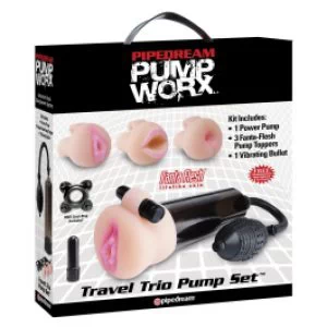 Peenisepump Worx Travel Trio