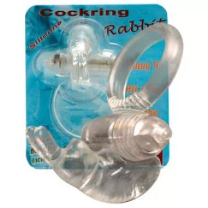 Peeniserõngas jänkuga, vibreeriv, värvitu