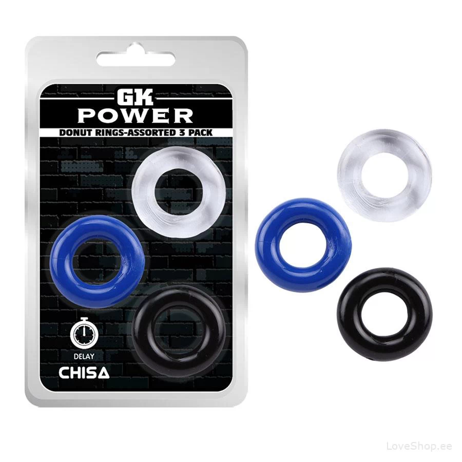 Peeniserõngaste komplekt Chisa GK-Power