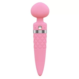Pillow Talk roosa soojendusega sau-vibraator Sultry