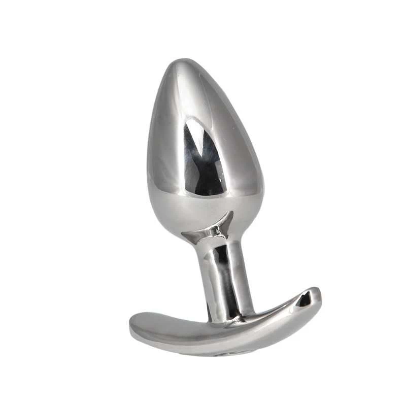 PILLOW TALK - SNEAKY STAINLESS STEEL BUTT PLUG WITH SWAROVSKI CRYSTAL - Image 2