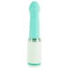 Pillow Talk türkiisroheline tõukav vibraator Feisty