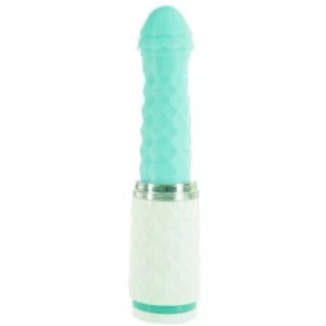 Pillow Talk türkiisroheline tõukav vibraator Feisty