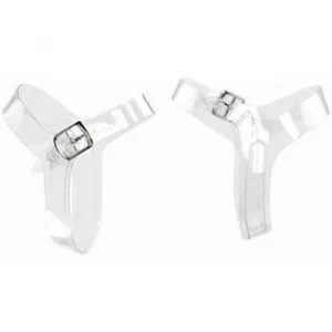 Pleaser läbipaistvad eemaldatavad pahkluurihmad (1 paar)