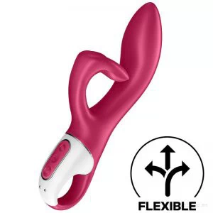 Rabbitvibraator Satisfyer Embrace Me (punane)