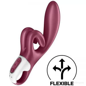 Rabbitvibraator Satisfyer Touch Me (punane)