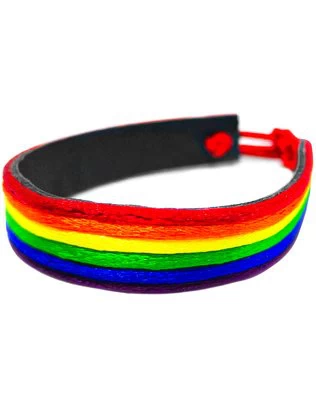 Rainbow Pride kunstnahast käevõru