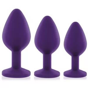 Rianne S Booty plug set Purple