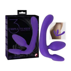 Rihmadeta 3-punkti strap-on, lilla