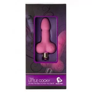 Rocks Off 7 Speed Little Cocky Vibrator Pink