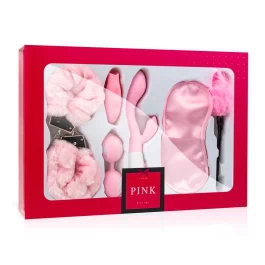 Roosa kinkekomplekt I Love Pink