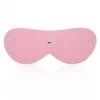 Roosa nahkne silmademask