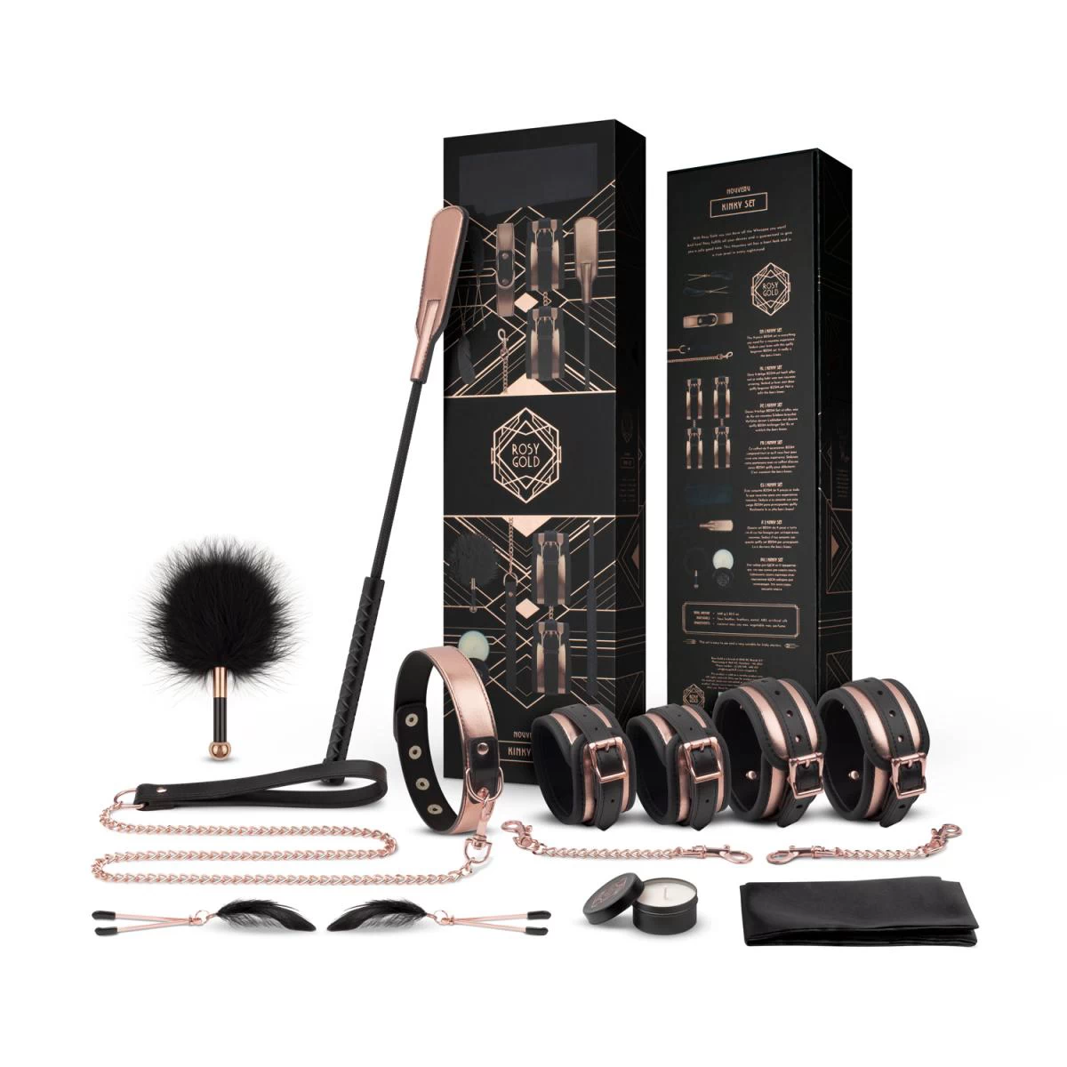 Rosy Gold Kinky Set