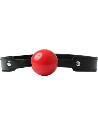 S&M Solid Red Ball Gag