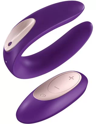 Satisfyer Double Plus Remote vibraator paaridele