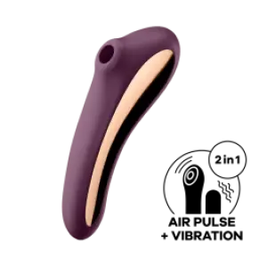Satisfyer Dual Kiss punane