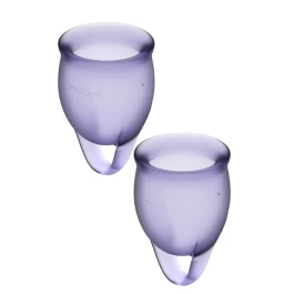 Satisfyer lillade menstruaalanumate komplekt Feel Confident