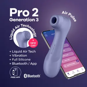 Satisfyer – Pro 2 Generation 3 App Controlled – Lilac