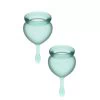 Satisfyer roheliste menstruaalanumate komplekt Feel Good