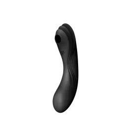 Satisfyer vibratsiooniga õhkstimulaator Curvy Trinity 4 must