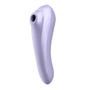 Satisfyer vibratsiooniga õhkstimulaator Dual Pleasure lillakashall