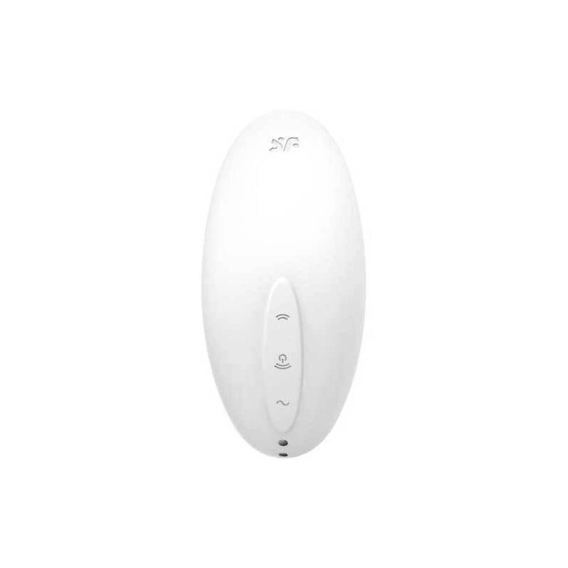 Satisfyer - Vulva Lover 2 Air Pulse Stimulator + Vibrator White - Image 3