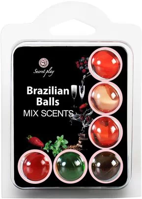 Secret Play Brazilian Balls Mix Aroma Set