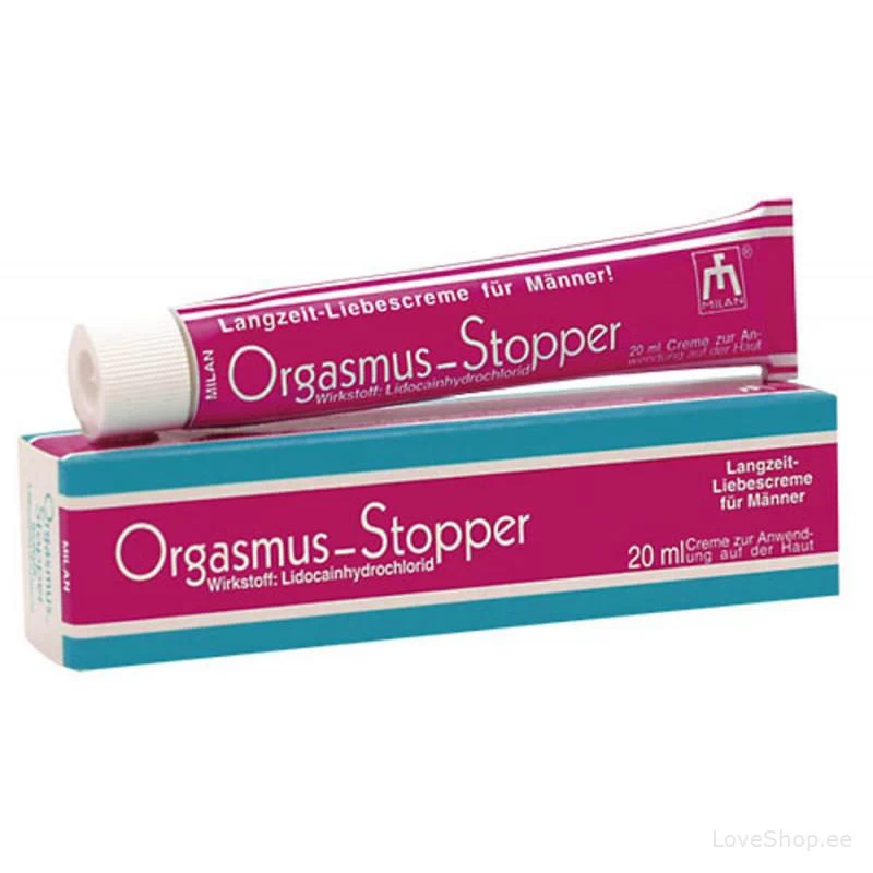 Seemnepurset edasilükkav kreem Orgasmus Stopper (20ml)