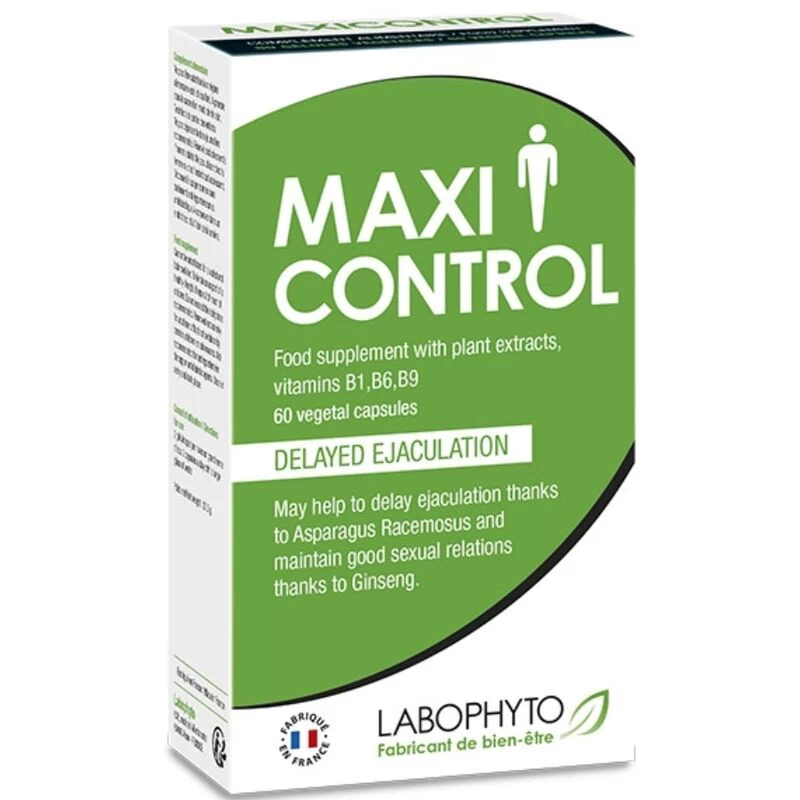 Seemnepurset edasilükkavad kapslid Maxi Control meestele (60 kapslit)