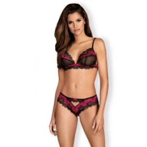 Seksikas läbikumav 2-osaline pesukomplekt Tulia